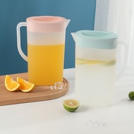 2.1/2.5L Large Capacity Plastic Cold Water Kettle Refrigerator Water Jar Pitcher Jug Household High 