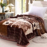 3KG 2-layer velvet blanket weighing 1kg8, weight 3kg, soft and smooth snow blanket 1m6*2m imported a