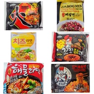 Korean Paldo Instant Noodles Yushan Hot Noodles/Yushan Fried Noodles/Cheese Ramen/Volcanic Spicy Chicken Teppan Stone Pot Seafood Soup Noodles/Mr. Kimchi Dry Mixed Single Pack Sale