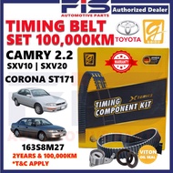 FIS Original GAIDO Timing Belt Set Toyota Camry 2.2 SXV10 SXV20 Corona ST171 163S8M27 Belting Kereta