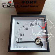 VOLT meter FORT FT-96/72 VOLT0-300/500V Ukuran 96-96 /72x72