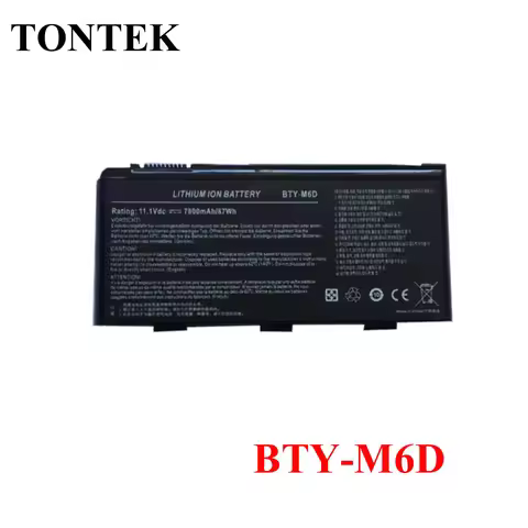 BTY-M6D Laptop Battery for MSI GT60 GT70 GX780R GX680 GX780 GT780R GT660R GT663R GX660 GT680R GT783R