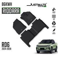 JUSTMATE RIDDARA พรมปูพื้นรถยนต์ RD6 RWD 2024 - 2028