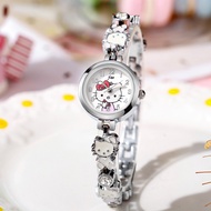New Cute Little Girl Cartoon Foreign Trade Womens Watch Female Student Party Popular Cat Girl Heart 