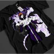 Bleach Anime Shirt Aizen Tshirt Ichigo Bankai T-Shirt Yhwach Zaraki Unisex Tee