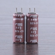 【Thriving】 20pcs/lot 1500uf 6.3v Ncc Kzg Series 8x20mm Super Low Esr 6.3v1500uf Aluminum Electrolyti