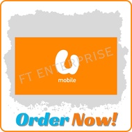 3% Umobile Prepiad Topup / Postpaid Bill Payment / Umobile Reload / Umobile Topup