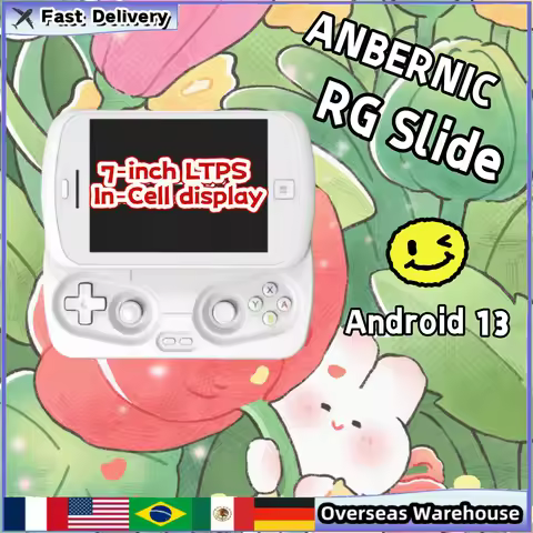 ANBERNIC RG Slide Handheld Game Consol Video Game Consoles 4.7''DP Output Unisoc Processor 120Hz Tou