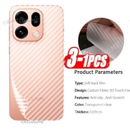 OPPO Find X9s 2026 3D Back Carbon Fiber Phone Screen Back Film for OPPO Find X9s FindX9s X9 Pro Ultr