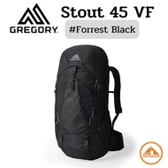Gregory Stout 45 VF Forest Black Men's 45l Hiking Backpack High Quality In All Functions