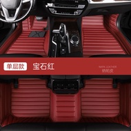 23 Model Year Full Coverage Carpet Floor Mats for Porsche Cayenne Coupe Panamera Macan 718 Taycan Cu