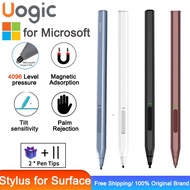 Uogic Stylus Pen for Microsoft Surface, Slim &amp; Lightweight, 4096 Pressure Sensitivity, Tilt &amp; Palm Rejection, Quick Charge,  for Surface Pro/Go/Book/Studio digital stylus pen