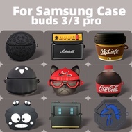 For Samsung Galaxy Buds3/buds 3 Pro Shockproof Headphone Case Cover Galaxy Buds 3 pro Shockproof Sil