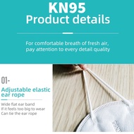 KN95 MASK 5 LAYERS PROTECTION KN95 FACE MASK READY STOCK