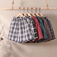 TASLAN SHORT (UNISEX) Checkered Shorts
