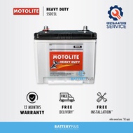 [ Installation Provided ] 55D23L Motolite Heavy Duty (Wet) Car Battery For Exora | Preve | Inspira B