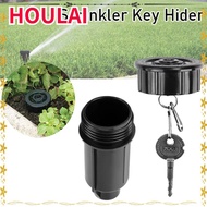 HOULAI Key Cash Box, Impact Resistant Waterproof Sprinkler Key Hider, Outdoor ABS Simulated Sprinkle
