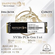 SSD NVME M.2 256GB IMPERION SSD NVMe M.2 PCIe Gen3 OFFICIAL WARRANTY
