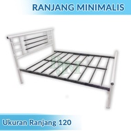 QUALITY RANJANG BESI MINIMALIS MODERN 120x200