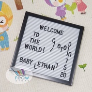 Letter Board DIY Changeable Letter Board Home Decoration Baby Cafe
