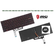 MSI GF63 GF63 8RC GF63 8RD GF63 Thin 9SC GS65VR PS63 P65 MS-16R1/26R1/16Q1/Q2/Q3 Laptop Keyboard wit