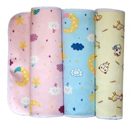 Baby Waterproof Changing Mat (50cm x 70cm) Velvet Baby Urine Pad Infant Cot Bed Sheet Protector Newborn Mattress Protector Foldable and Portable Diaper Mat Changing Table Cover