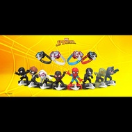 Kinder Joy Spider-Man Marvel Figure Toy Assorted Miles Gwen Venom Lizard Full Set Surprise Egg
