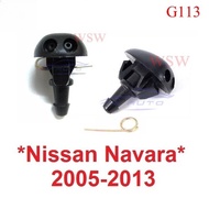 Rain Spray Button Nissan Navara D40 2005-2015 Glass Injection D40 Rainwater Nozzle Windshield Water 
