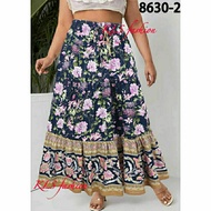 new arrival fashion bangkok floral skirt 8630A