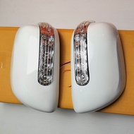 ฝาครอบกระจกมองข้างtoyota vios  2007 - 2012 สีขาว LED วีออส/viosอัลติส/altis ยาริส /yaris แคมรี่/camr