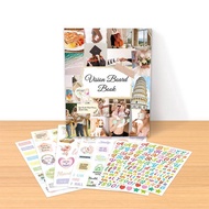 Sun 1100+ Vision Board Book, Vision Board Kit for Women, Clip Art Book, Quotes & Images