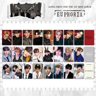 6-50pcs ALPHA DRIVE ONE EUPHORIA Photocards BOYS PLANET Laser Lomo Cards Lee woon An Xin He Xinlong 