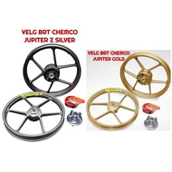 CHEMCO BRT JUPITER MX VEGA F1 F1ZR FIZR ORIGINAL SILVER GOLD rims not 522 811 sanca road speed