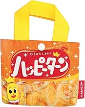 J's Planning Eco Bag, Happy Turn, Compact Storage, Convenient to Carry, Size: H 13.4 x W 16.7 inches