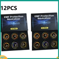 【xkky】 12PC Radiation Protection Stickers Protection Neutralizer EMF Electronic Blocker