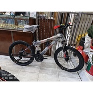 SEPEDA MTB 24 PHOENIXSTAR GARPU SHOCK REM CAKRAM OPERAN 7 SPEED