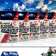 YGK Galis Shore LDR TIP II Leader Line 30 Meters 12,16,20,25,30lb