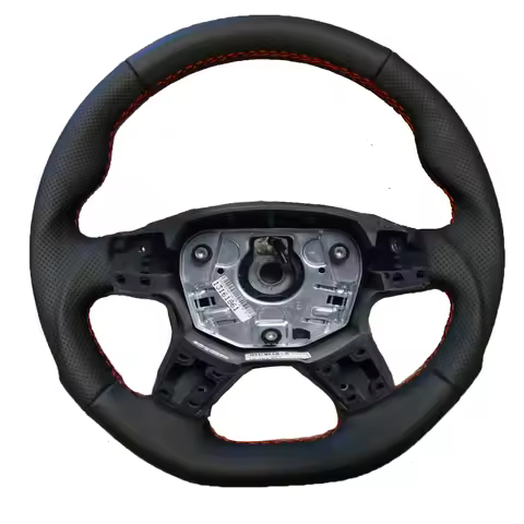 For Opel Vectra C 2005 4-spoke Black Sport Leather Steering Wheel