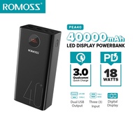 Romoss PEA40 40000mAh 18W / PEA40PF 22.5W Power Bank PD20W QC 3.0 Two-way Fast Charging Powerbank