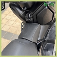 [lzdxwcke1] Motorcycle Seat Cushion PU Leather Water Resistant Long Rides Breathable Kids Soft Comfortable Front Child Seat for Xmax300