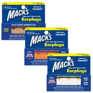 American Mack's Adult Silicone Earbuds 2 Pairs Set Anti-Noise Suitable For Flight Swimming Ear Plug