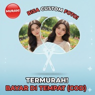 Express Delivery Print Custom Shell Fans with Photos and Free Shipping