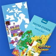 MiDeer - Poster Sticker (World Map)