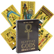 [Ready Stock] 10.5 * 7.5cm Egyptian Gods Oracle Card English Board Game Card Game Egyptian Gods Orac
