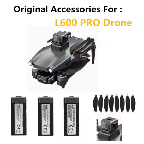 L600 PRO Drone Parts 7.4V 3000mAh / Propeller Maple Leaf / For L600 Pro Drone L600 Pro Battery