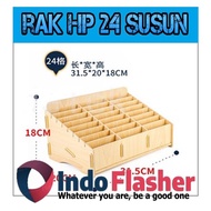 HP PREMIUM 24 Slot Storage Box Shelfhp 24-Slot Mobile Phone Servicehp