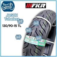130/90-15 FKR TUBELESS TYRE TAYAR JAGUH NR67