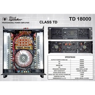 [✅Promo] Power Amplifier Blackspider Td18000 / Td 18000 Class Td
