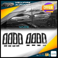 Toyota Alphard Vellfire 2024 - 2025 40 Series AH40 AGH40 ANH40 Outer Handle Door Bowl Protector Vacc