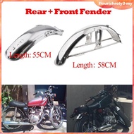 [Flourish] Front Rear Fender Mudguard Steel For Honda CG125 / CG125 Fan / CG125 Cargo